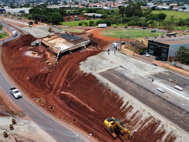 PARANÁ: Obras do Viaduto da PUC, em Londrina, chegam a 79,9%; entrega ocorrerá em breve