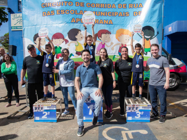 APUCARANA: 3ª etapa do Circuito de Corridas das Escolas Municipais reúne mais de 700 alunos