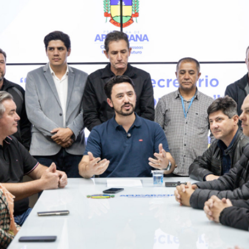 APUCARA: Anunciada a saída de Marcos Dias e a entrada de Emerson Toledo na Secretaria de Indústria e Comércio de Apucarana