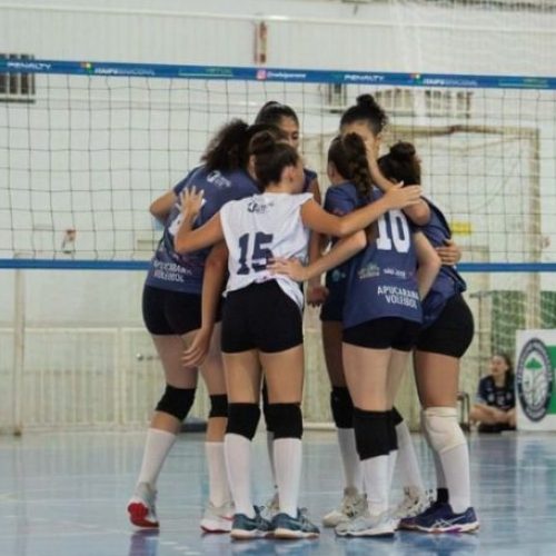 Vôlei feminino de Apucarana inicia participação no Estadual Sub-19