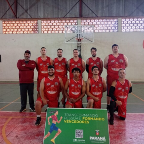 MARILÂNDIA DO SUL: Basquete masculino de Marilândia do Sul garante vaga na Divisão Ouro dos Jogos Abertos do Paraná