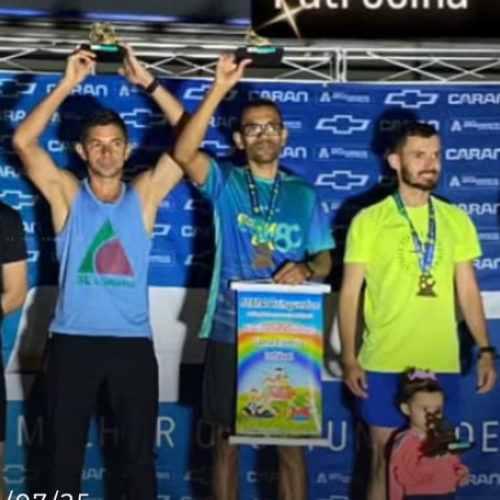 MAUÁ DA SERRA: ATLETA DE MAUÁ DA SERRA CONQUISTA 2º LUGAR GERAL NA TRADICIONAL CORRIDA DE RUA EM APUCARANA