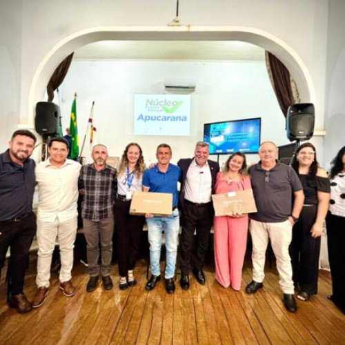 Educação de Marilândia do Sul recebe kits tecnológicos para fortalecer práticas pedagógicas