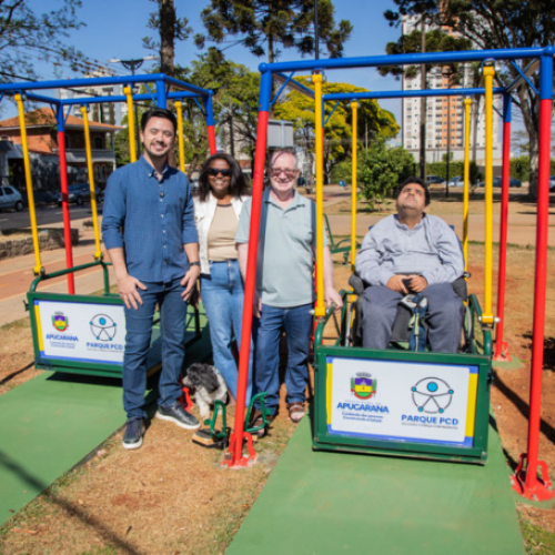 APUCARANA: Parque PCD promove inclusão social para pessoas com deficiência