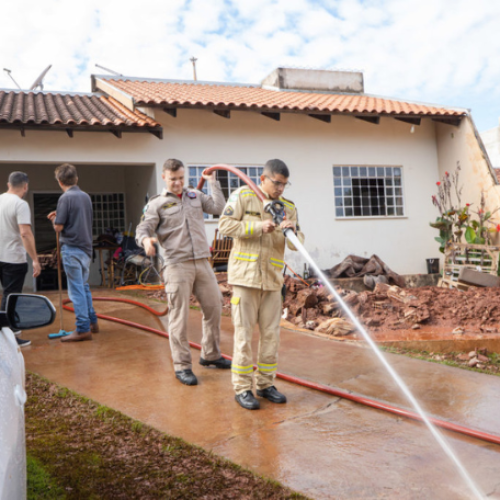 Prefeitura mobiliza equipes e atende famílias após temporal em Apucarana