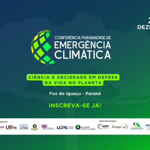 PARANÁ: Sediará conferência sobre clima e soluções para reduzir impactos ambientais