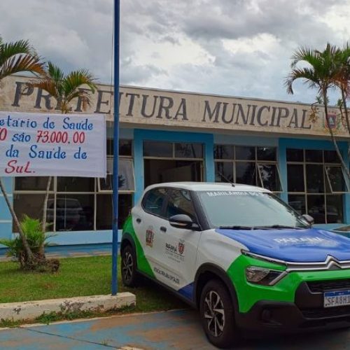 Marilândia do Sul recebe novo veículo para a saúde