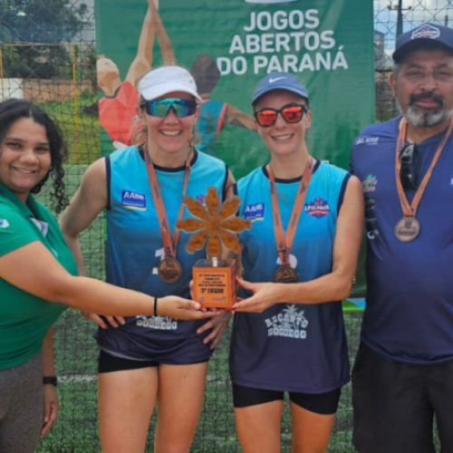 APUCARANA: Fica com o bronze no vôlei de praia