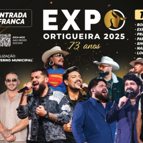 Expo Ortigueira 2025 celebra os 73 anos do município com programação especial
